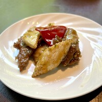 中国料理 四川 - このお皿も、パンチ効いてました～(♯ﾟДﾟ)=◯)ﾟДﾟ)