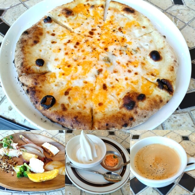 7/23開店、umie MOSAIC3Fのピッツァ＆サラダ&ドリンクバーカフェ
