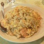 家庭中華料理 しんちゃん - えび入りチャーハン　1,100円