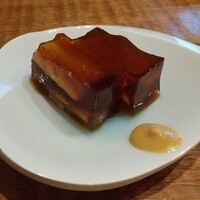 浅草 ひら山 - 穴子の煮こごり