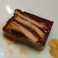 浅草 ひら山 - 穴子の煮こごり