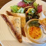 モンスーンカフェ - この海老トーストが美味しかった