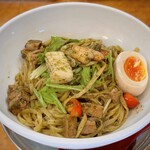 츄우카 소바 엔쟈쿠 - 大葉のジェノベーゼまぜSoba