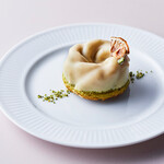 ピスタチオとレモンのクグロフ