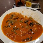 CoCo壱番屋 - ほうれん草バターチキンカレー(大盛)1469円