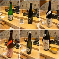 鮨処 凜 - 蓬莱泉　空、作、而今（山田錦）、而今（雄町）、上川大雪、鳳凰美田