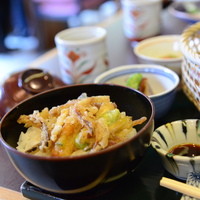 かなざわ石亭 - かき揚げ丼
