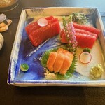 銀座 四代目 高橋屋 - お刺身　単品　　赤身、中トロ、雲丹