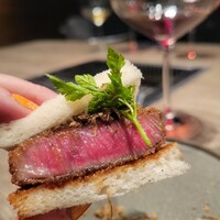 焼肉うしごろ 池袋店 - ヒレカツサンド