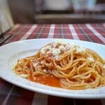 パッパーレ - ◆カプレーゼ（モッツァレラチーズとバジリコのトマトソース）をチョイス。