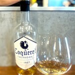 La couleur d'ete - ペアリング外＃１ カルバドス。 デセールに合わせて、少しだけ甘い酒をリクエストしました。