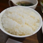 キッチン ブルー グローブ - ご飯大盛りのアップ