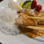 キッチン ブルー グローブ - ２つ目のコンフィ、うーむ、マリネ焼きだな？