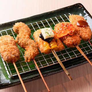 串カツの概念が変わる？上質な素材にこだわったふんわり食感の串