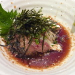 やきとり 赤兵衛 - 胡麻鯖。焼き鳥店なので、どうなのかな？と思っていましたが、普通においしかったです。