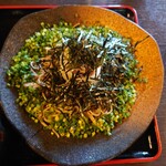 幸村庵 - 令和6年7月 営業時間(11:00〜18:00)
冷たいツナおろし蕎麦 税込1200円