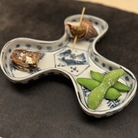 宮わき - ■磯つぶ貝　鰯醤油煮　塩枝豆