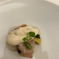 オー・プロヴァンソー - 春の野菜とハマグリ　白アスパラガスのムース