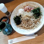 江戸そば マルノ - しらす大盛り