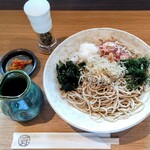 江戸そば マルノ - しらす大盛り