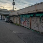 島ホルモン - 萩之茶屋付近の様子