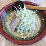 ラーメン むてっぽう - 味噌ネギラーメン