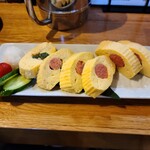 居酒屋 ツグミ - 明太子と大葉のだしまき卵