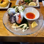 居酒屋 ツグミ - 生春巻き