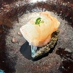 茶禅華 - 紹興酒漬けした牡丹海老と鮑