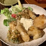 はれるや - 追加で注文した単品の牡蠣南蛮(900円)