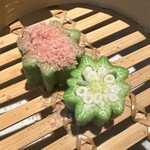 茶禅華 - オクラ　キンカハム