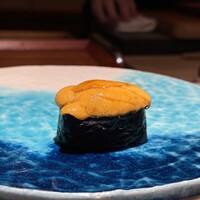 鮨 水天一碧 - 羽立のムラサキウニ