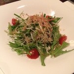 ぷれじでんと千房 銀座コリドー店 - シェフの気まぐれサラダ