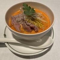 中国飯店 琥珀宮 - 冷やし担々麺