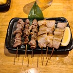 旬彩酒房 わらじ - 豚バラ、砂肝