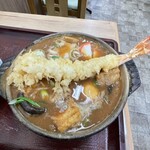 中根うどん - 海老天サービスしてくれたりするので、常連通いしましょう