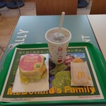 マクドナルド - 料理写真:ソーセージエッグマフィンセット　520円