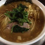 ラーメン ヤスオ - らーめん（細麺） 200g アブラ多め  ショウガ 750円
