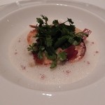 ルポンドシエル - ホタテ貝とパルマ産生ハム