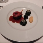 ルポンドシエル - 仔羊鞍下肉のプルーン詰め