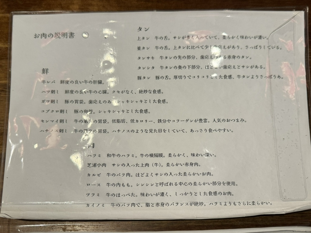 メニュー写真 : ホルモンやまだ - 町田/焼肉 | 食べログ