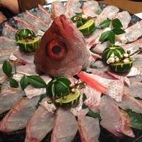 寿司 向月 本館 - ノドグロのしゃぶしゃぶ〜！