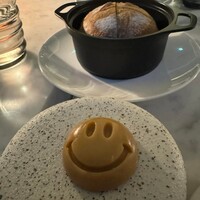 Oh.lala... - 名物のニコちゃんバター