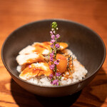 鳥さと 別邸 - ささみ、きんかんユッケ丼