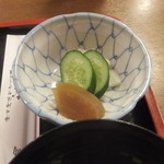 なかや蒲焼店 - お新香