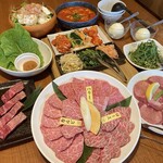下町の焼肉屋 深川 壱番亭 - 厳選和牛特選コース