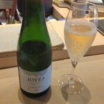 すしやのたい悟 - ノンアルコールスパークリングワイン（￥１８００）