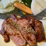 焼肉 あいかわ - あいかわランチお肉の写真拡大