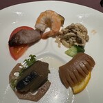 中国料理 神戸壺中天 - 前菜盛り合わせ