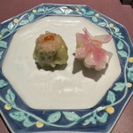 中国料理 神戸壺中天 - おまかせ点心2点盛り合わせ